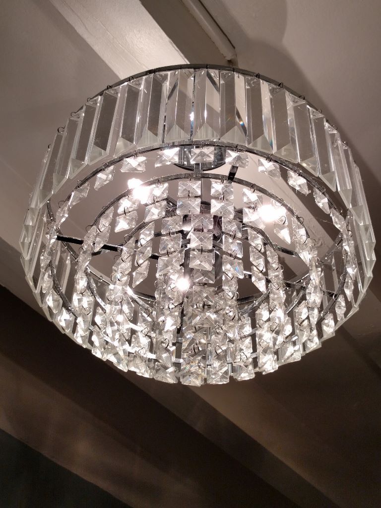 Laura Ashley Vienna Regular ceiling pendant in perfect condition in Marlborough, Wiltshire