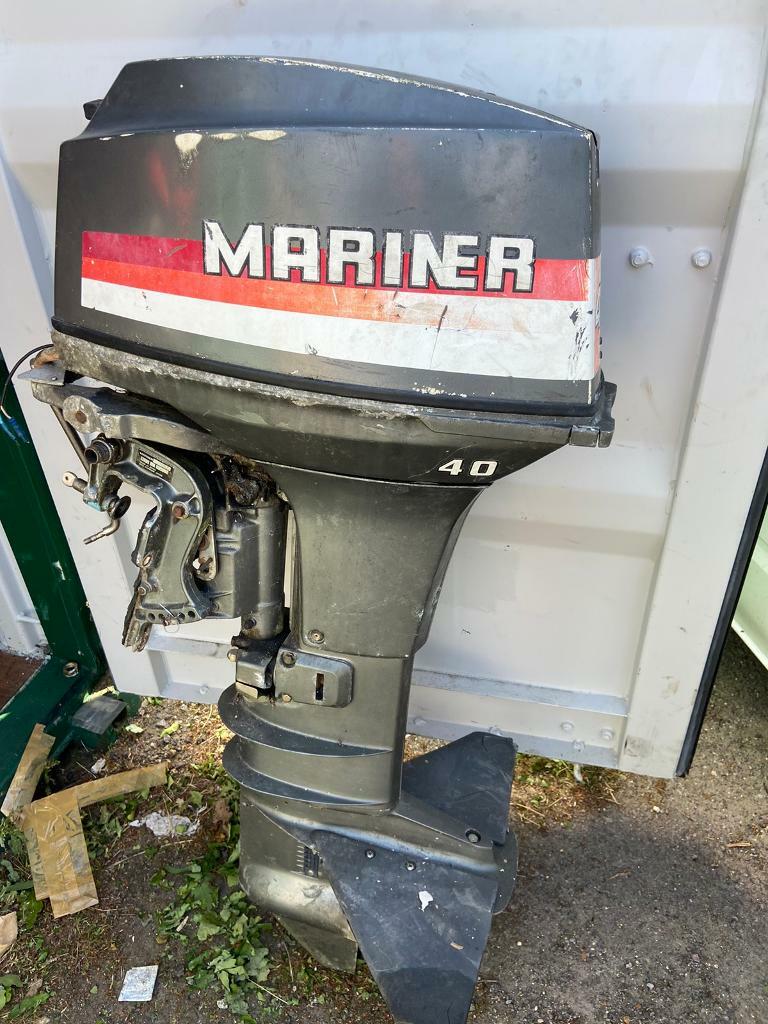 Mariner 40hp longshaft outboard spares or repair in Bournemouth, Dorset Gumtree
