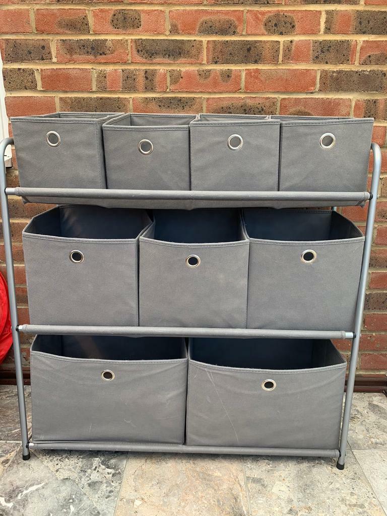 Argos 9 box storage unit in Weavering, Kent Gumtree