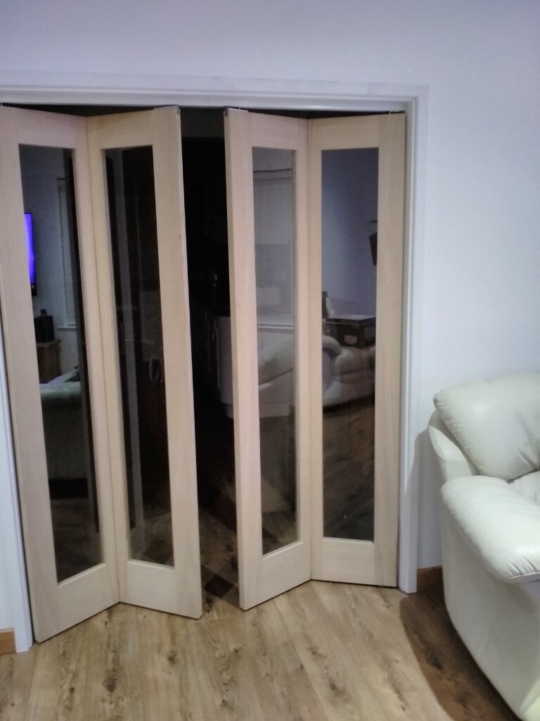 Internal Oak Bi Fold Doors in Huntingdon, Cambridgeshire Gumtree