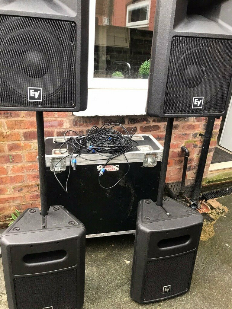 EV Electro voice SX300 (used about 4 times) + Sb122 Subwoofers + in