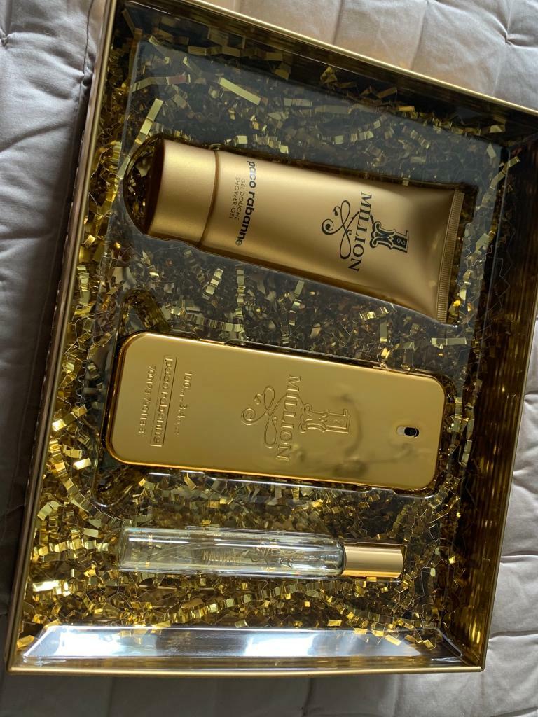 New Paco Rabanne Men’s 1 Million aftershave gift set BNIB in Stokeon