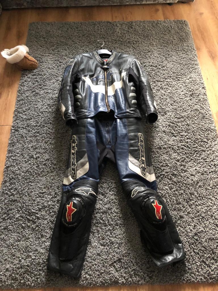 Alpinestars 2 piece motorbike suit in Drylaw, Edinburgh Gumtree