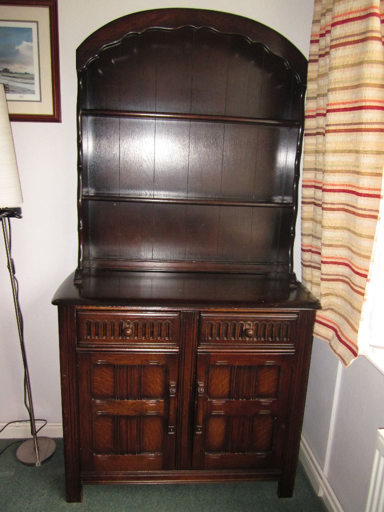 Antique Dark Oak Roundtop Welsh Dresser in Norwich, Norfolk Gumtree