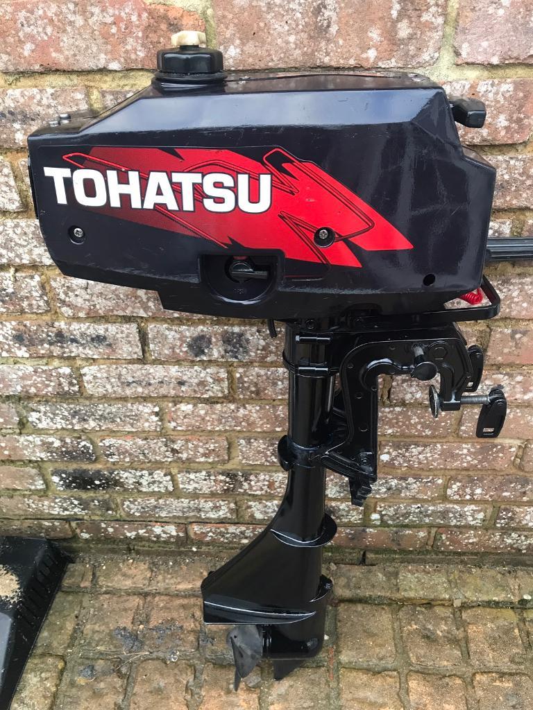 TOHATSU 3.5HP OUTBOARD MOTOR in Ferndown, Dorset Gumtree