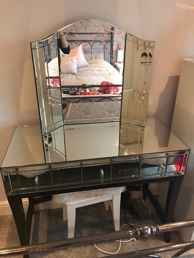 NEXT Mirrored Dressing table and mirror in Gedling, Nottinghamshire