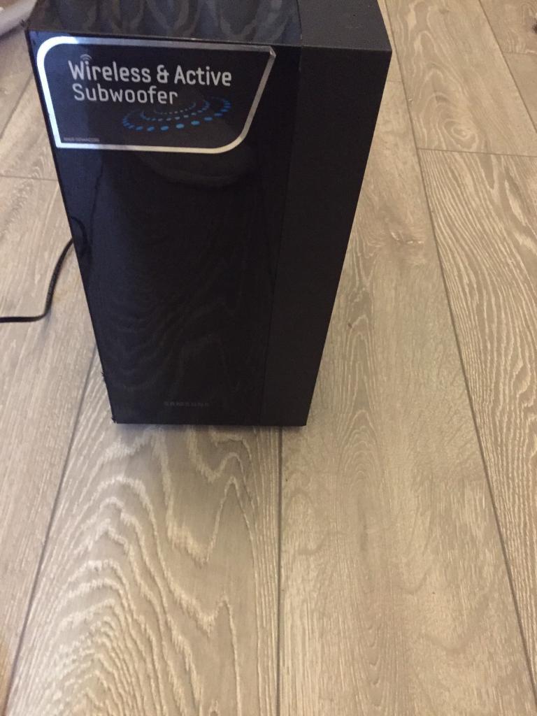 Samsung wireless and active subwoofer in Exhall, West Midlands Gumtree