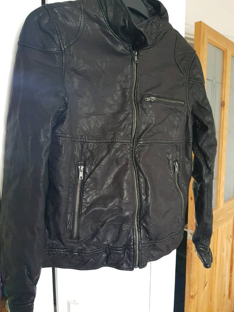 Joe Browns ladies leather jacket size 12 in Pinxton, Nottinghamshire Gumtree