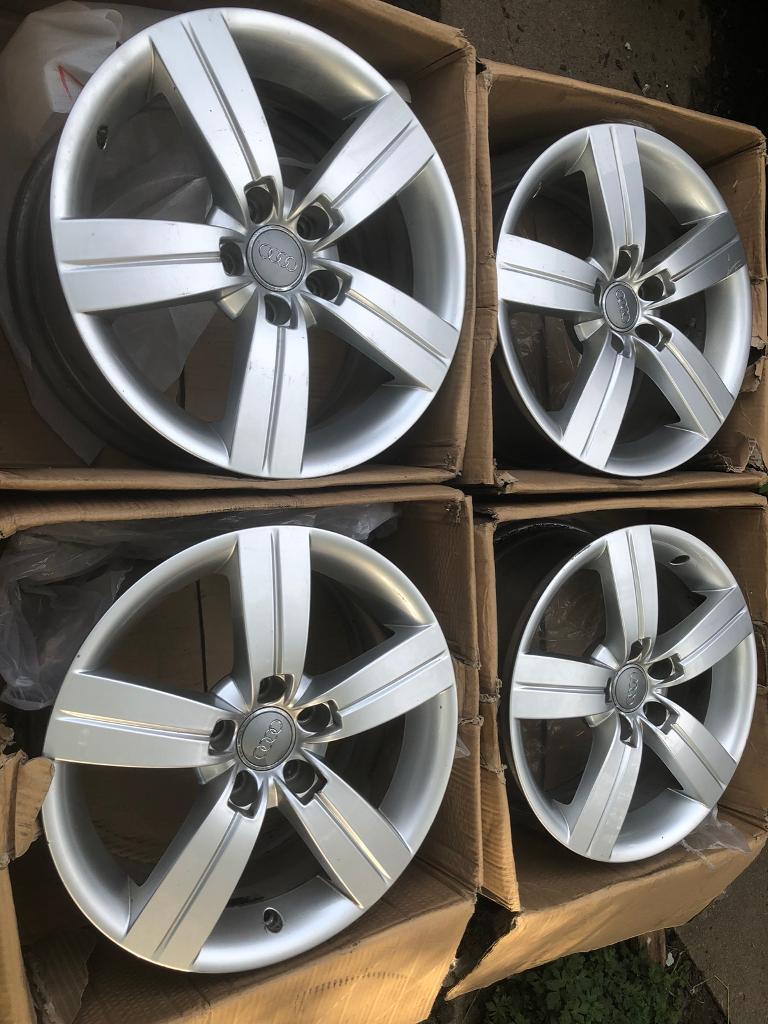 17” Genuine VW Caddy Highline TDi alloy wheels Golf mk5 mk6 Audi TT