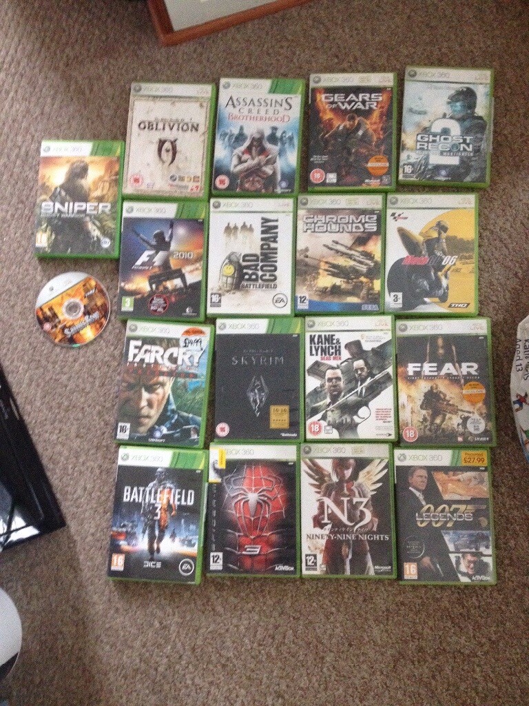 18 X Xbox 360 games in Rayleigh, Essex Gumtree
