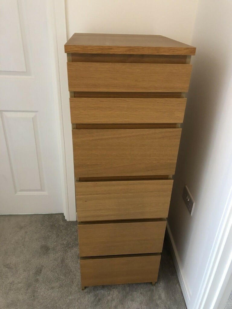 Ikea Malm Chest Of Drawers With Mirror In Mapperley
