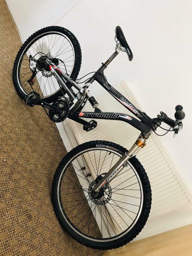 26” Barracuda Thriller Pro Series Mountain Bike Full Suspension in