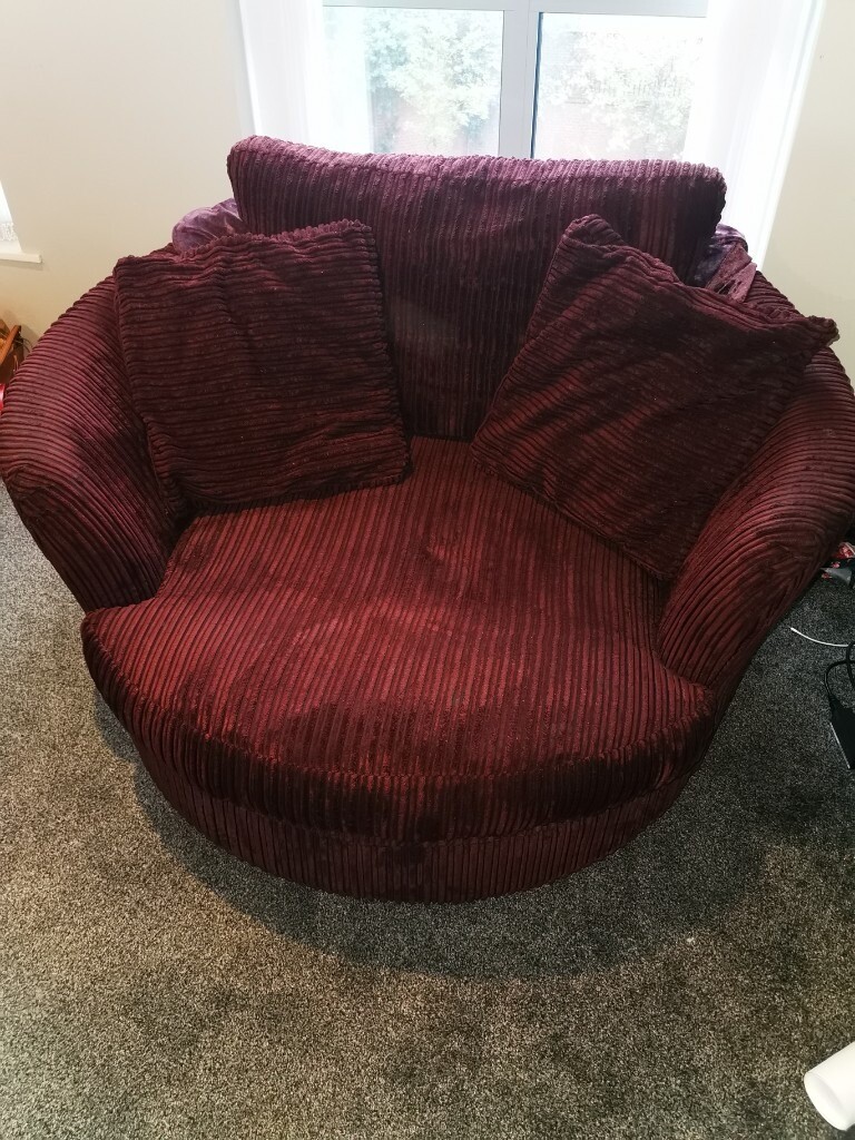 PURPLE CUDDLE CHAIR in Antrim Road, Belfast Gumtree