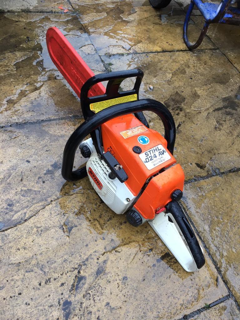 Stihl petrol chainsaw 024 av pro saw in Larkhall, South Lanarkshire