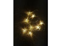 8 Decoration Lights - NEW - battery powered - ideal for craft and create projects