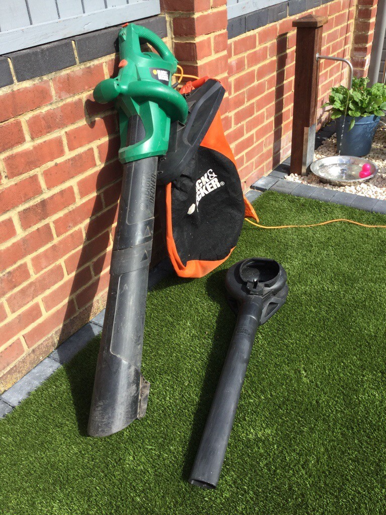 black and decker electric blower vac