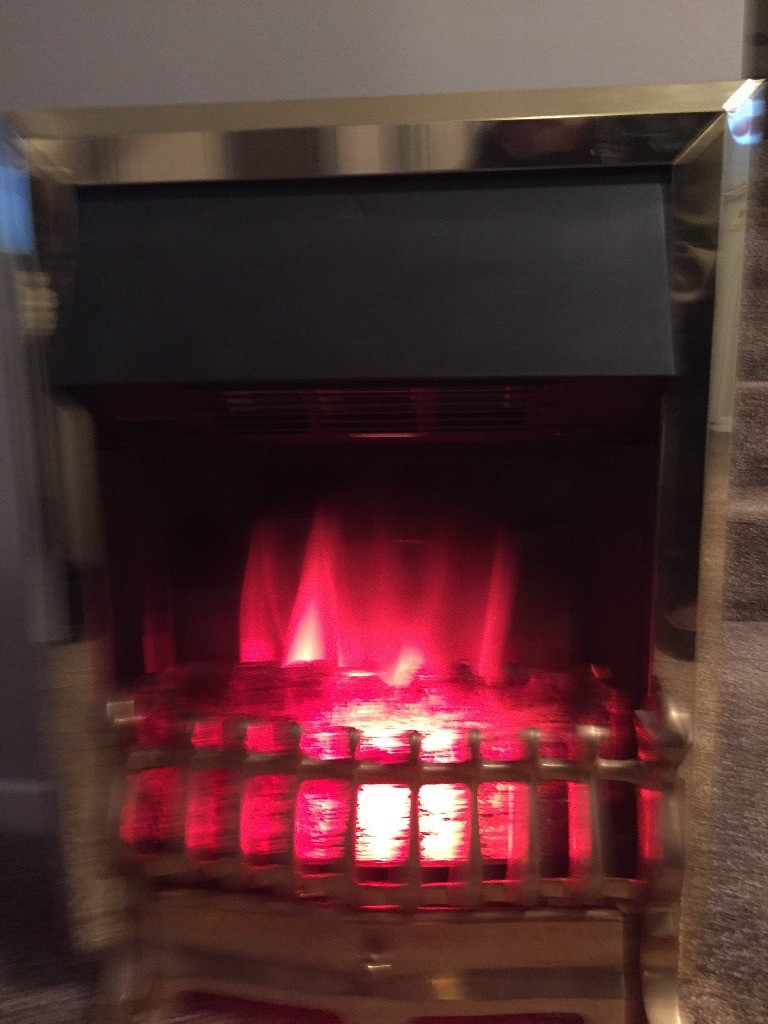 Electric Fire Coal Effect Warm Glow In East Kilbride Glasgow