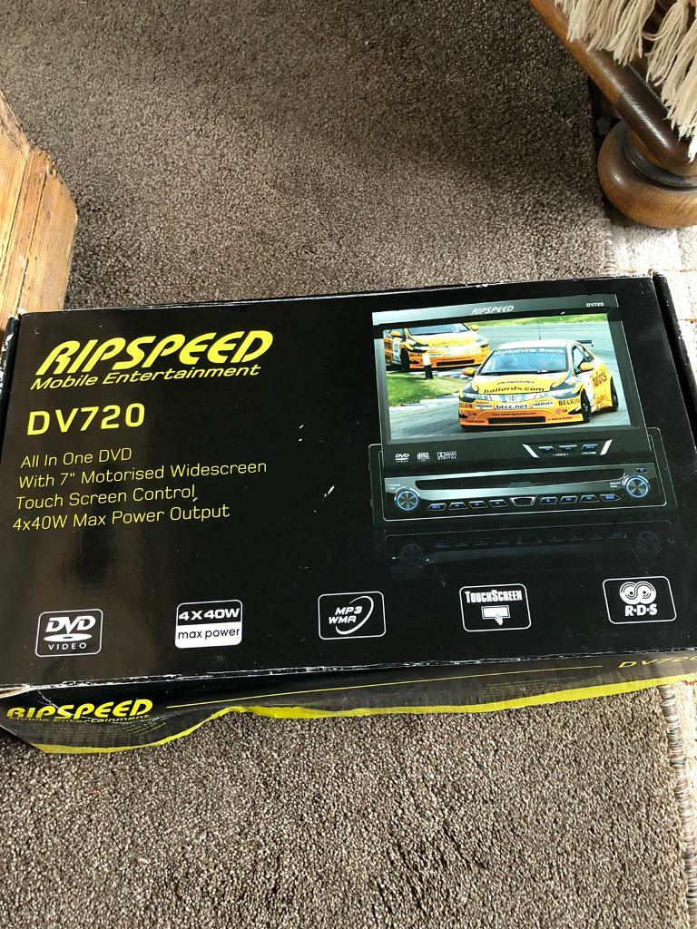 Ripspeed in car dvd/cd player in Coleford, Gloucestershire Gumtree