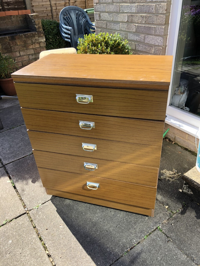 WOOD EFFECT CHEST OF DRAWERS in Bournemouth, Dorset Gumtree