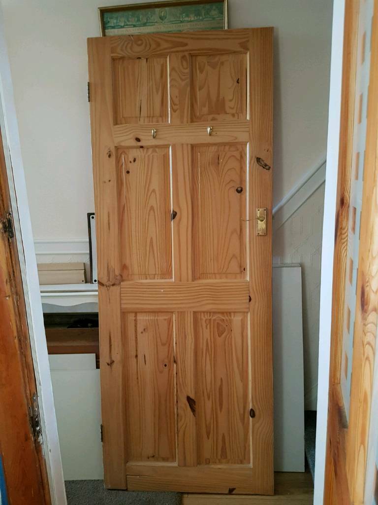 Internal solid wood door varnished Pine in Middleton, Manchester