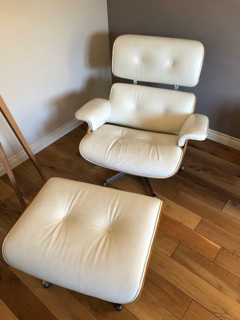 Eames style chair and footstool | in Lochgelly, Fife | Gumtree