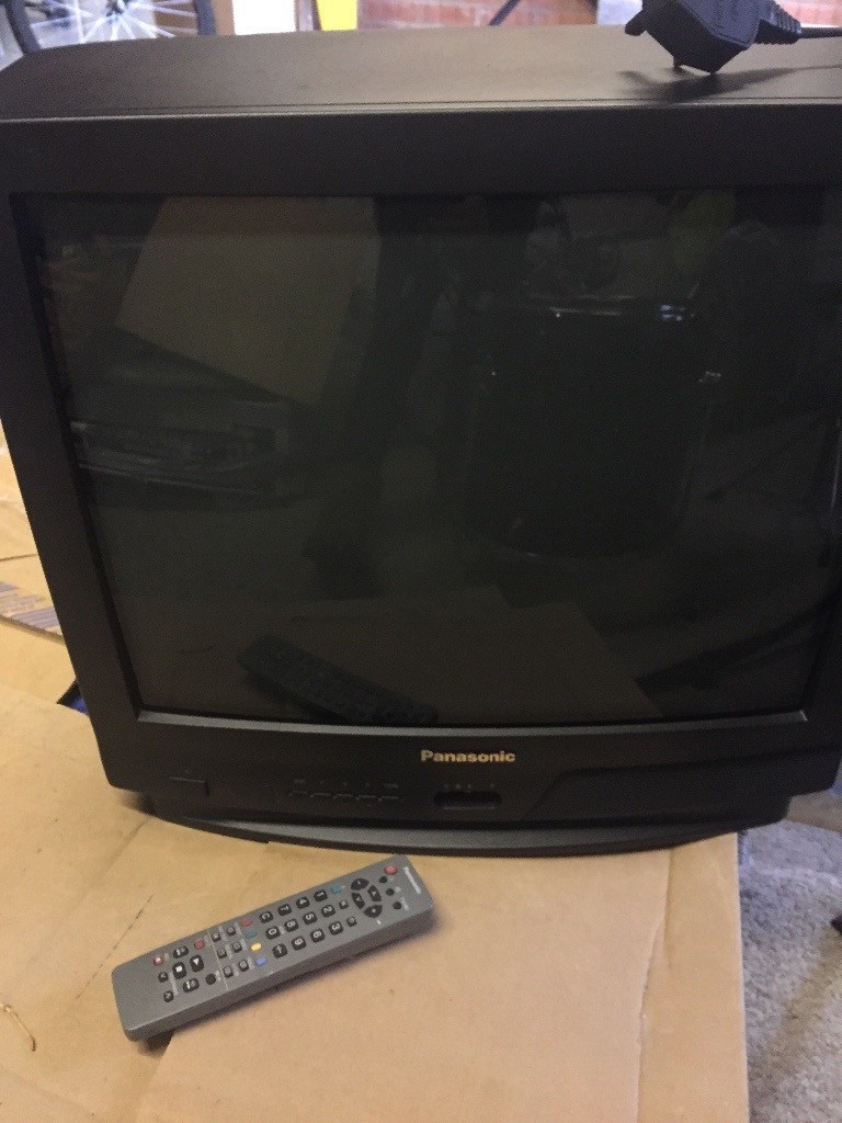Panasonic "Old Style" TV with remote in StocktononTees, County