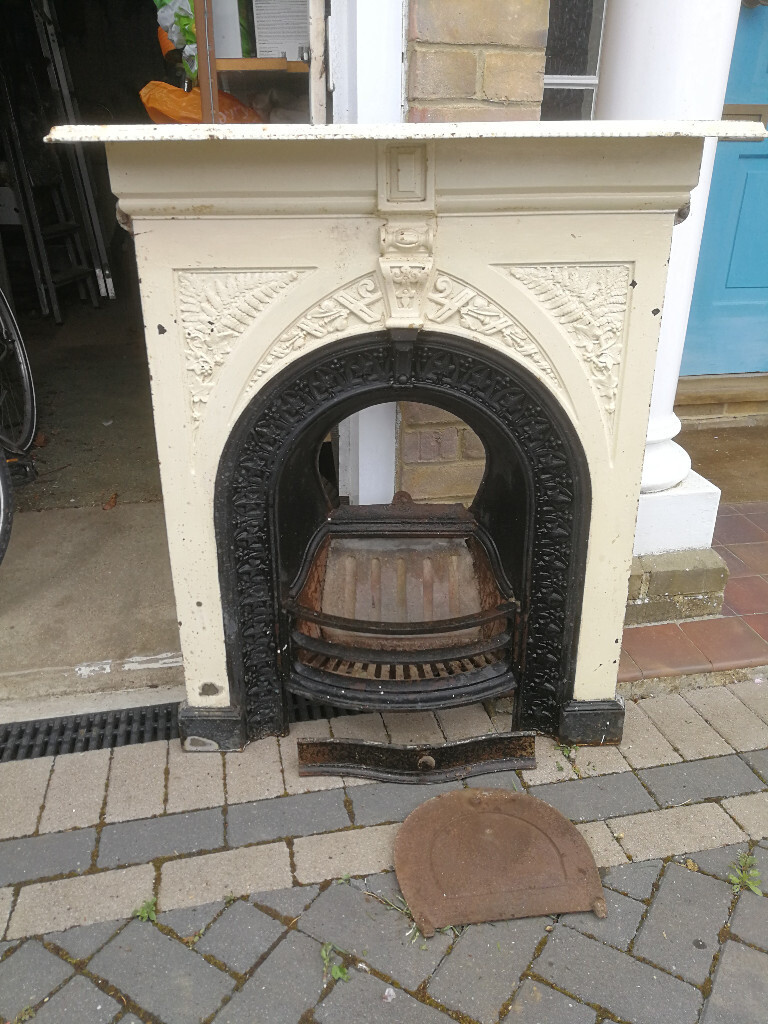 Cast Iron Fire place and mantle shelf in Reigate, Surrey Gumtree