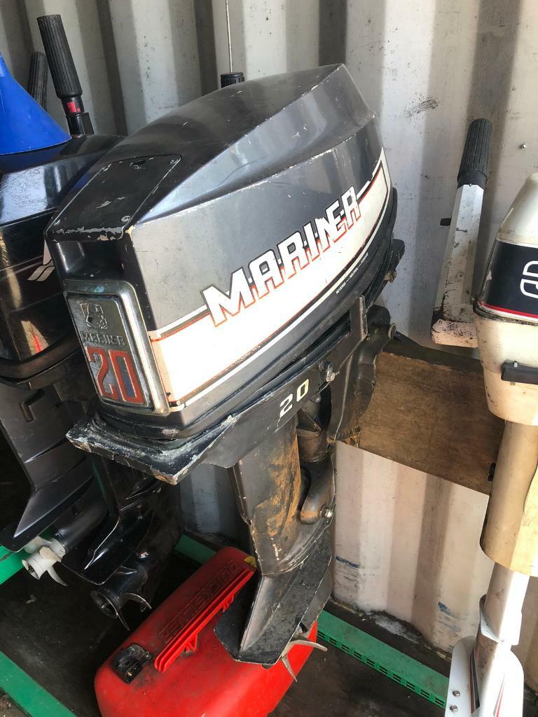 Mariner 20 hp outboard boat engine in Corfe Mullen, Dorset Gumtree