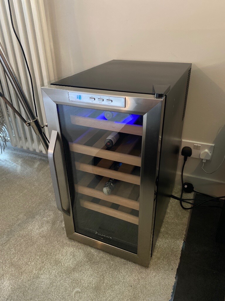 Kalamera Wine Fridge, 15 bottles capacity, free standing in Fettes