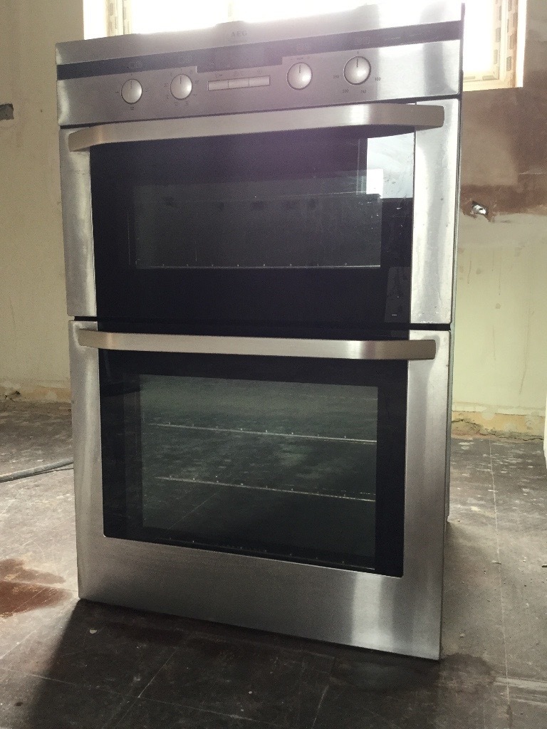 AEG Competence D57014 Builtin Electric Multifunction Double Oven in