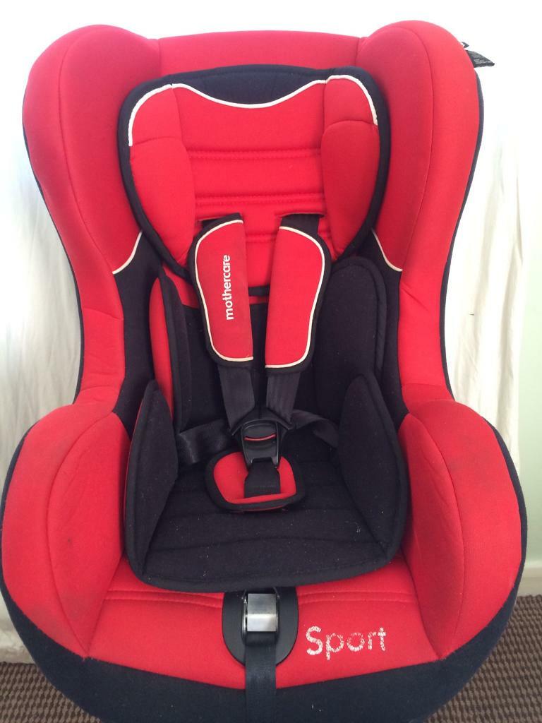 Red sport Mothercare car seat in Aberdeen Gumtree