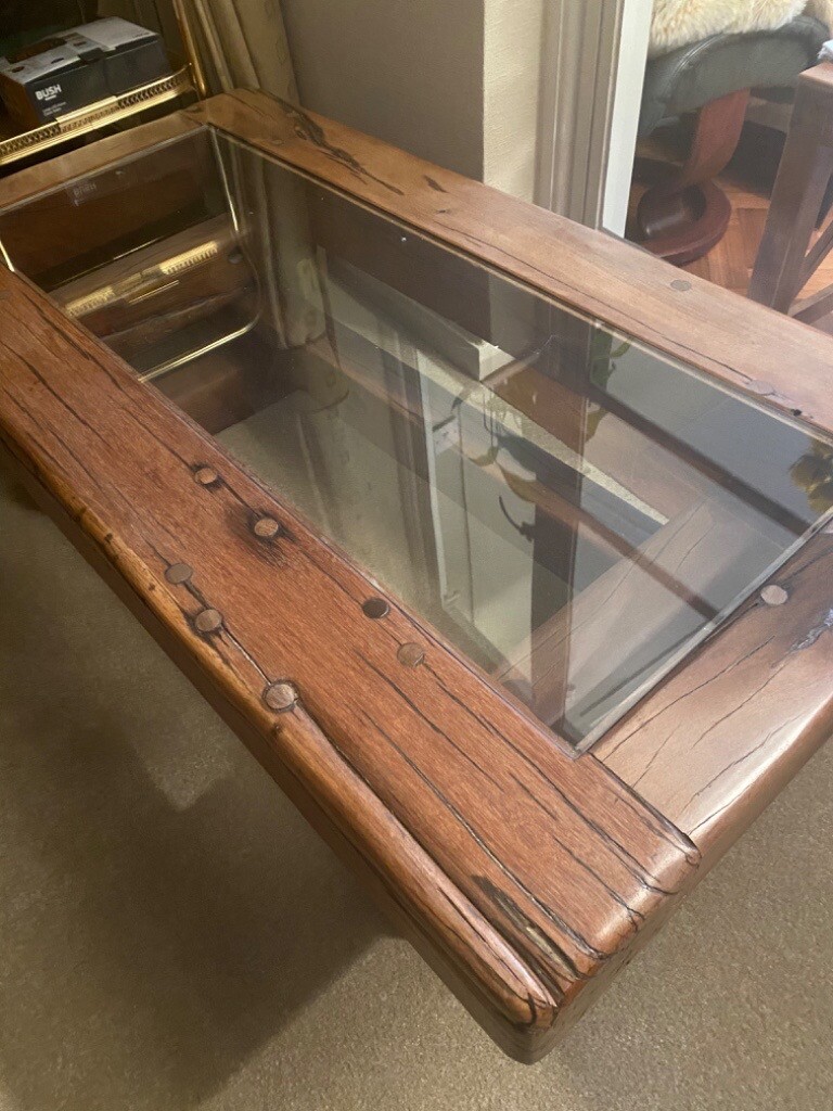 Railway sleeper coffee table | in Bangor, County Down | Gumtree