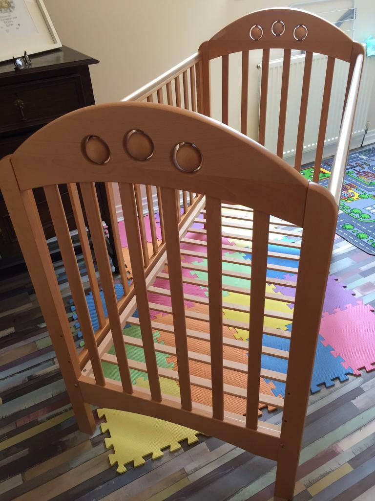 Solid Wooden Cot in Melrose, Scottish Borders Gumtree