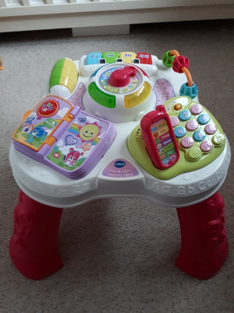 Pink baby activity table in Bournemouth, Dorset Gumtree