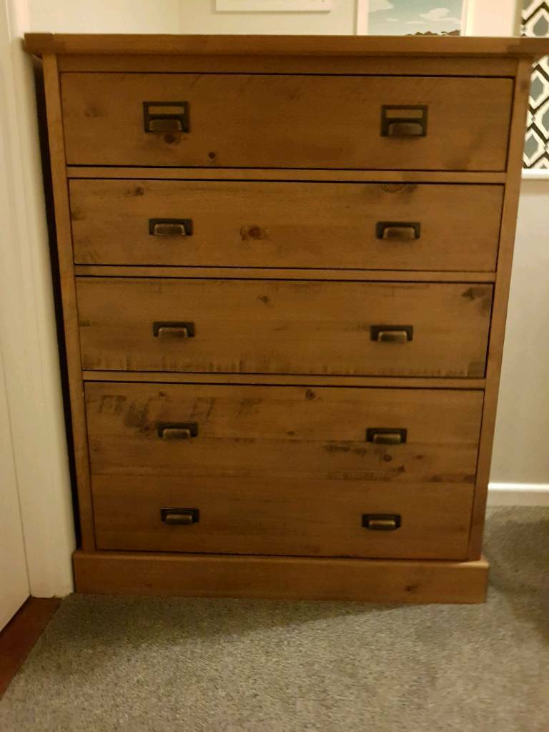 Next Shoreditch Wooden Chest Of Drawers In Lee On The Solent