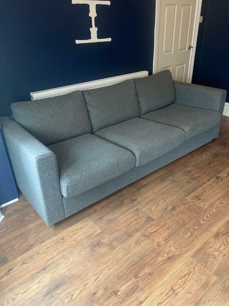 Large grey sofa ikea hardly used in Heathrow, London Gumtree