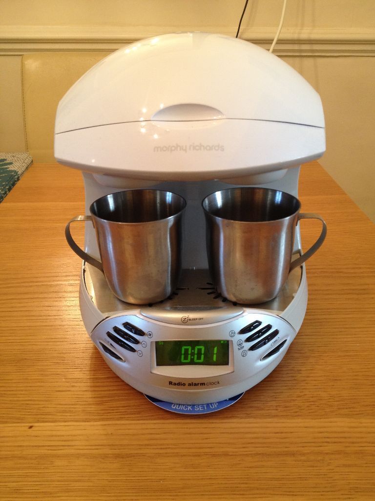 Coffee Maker Alarm Clock Radio TheBarisieurcoffeealarmclock15