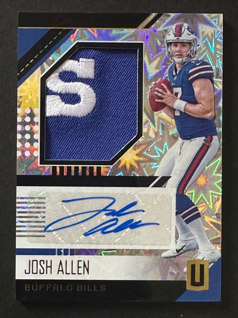 2018 Panini Unparalleled Impact Josh Allen /75 Auto Autograph