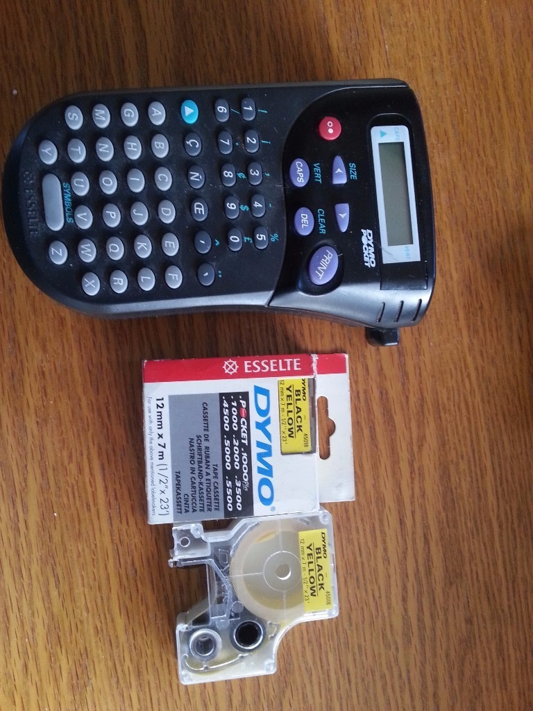 ESSELTE DYMO POCKET LABEL MAKER in Saltney, Cheshire Gumtree