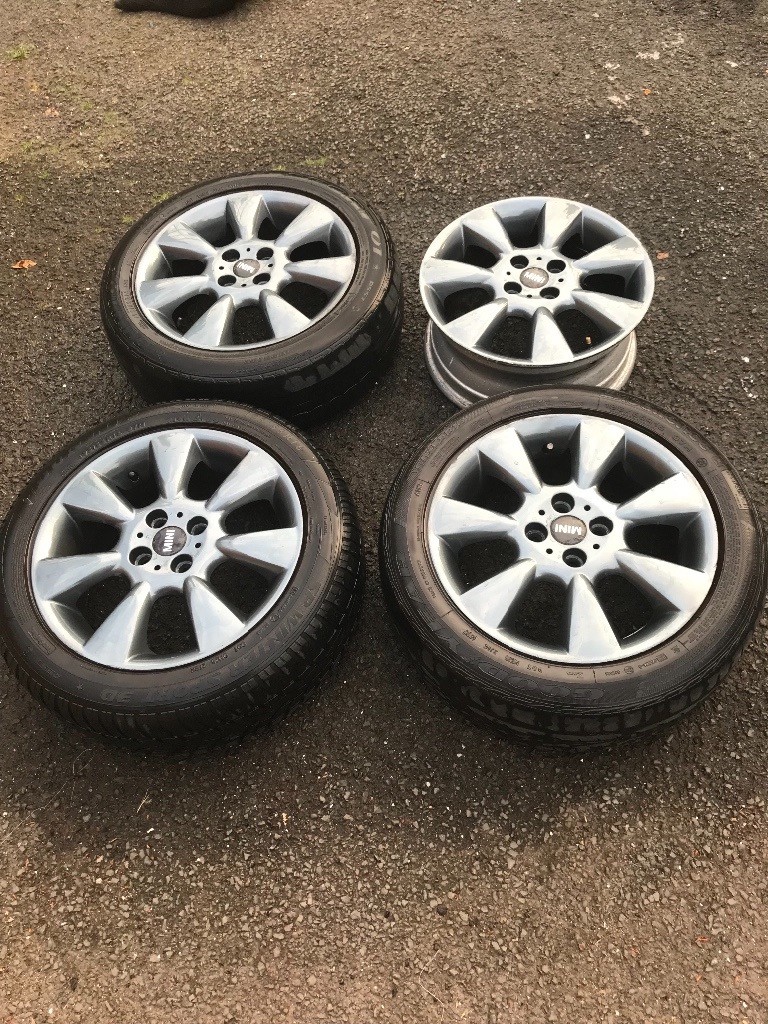 16” 4x100 pcd genuine Mini Cooper alloy wheels in Kingsteignton