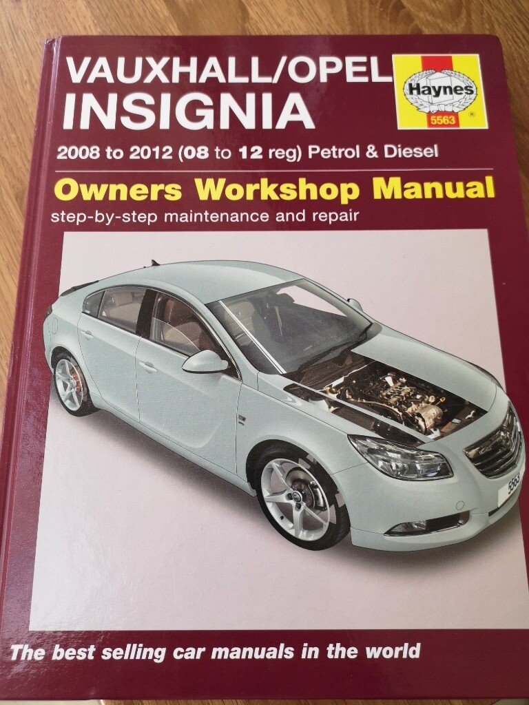 Vauxhall insignia Haynes manual 20082012 reg in Glynneath, Neath