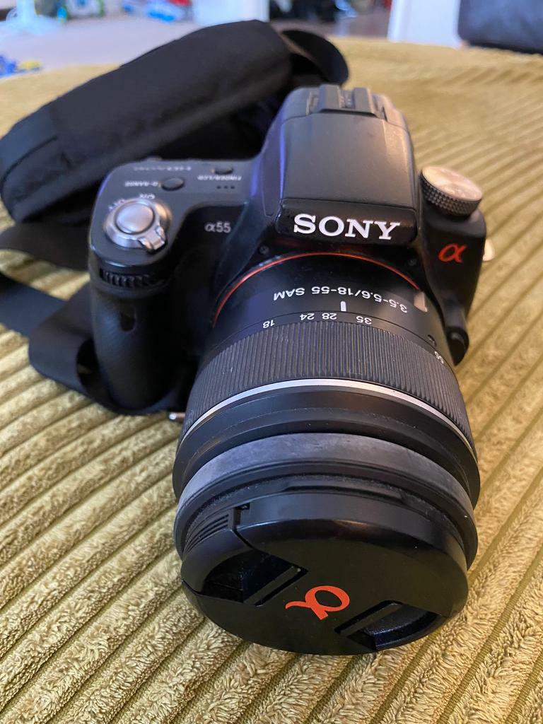 Sony SLT A55V Camera With Lenses in Stalybridge, Manchester Gumtree