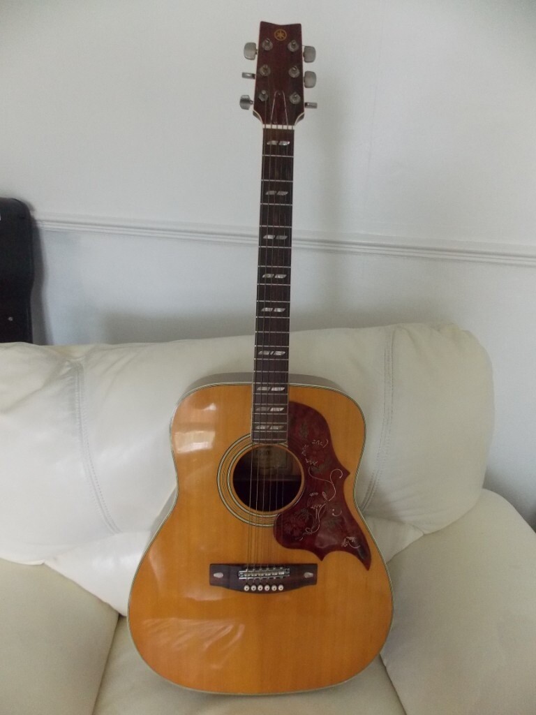 yamaha fg 300 6 string nippon gakki 1970s acoustic guitar in