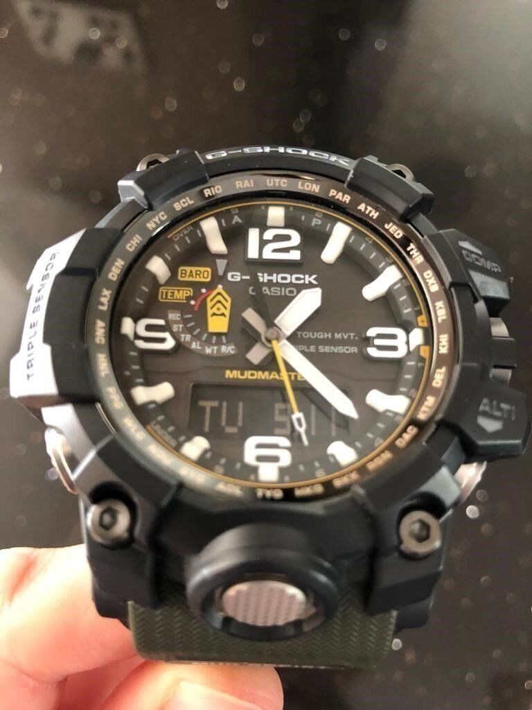 G-Shock Mudmaster Triple Sensor Mud Resistant Watch GWG-1000-1A3ER | in Stirling | Gumtree