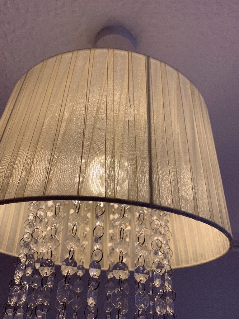 Cream Lamp Shade Bought From Argos In Macduff Aberdeenshire