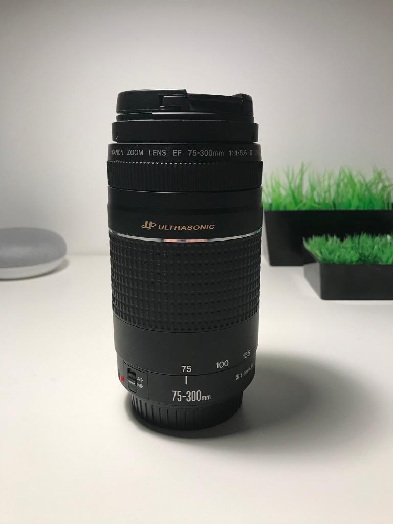 Canon 75mm 300 mm lens in Bournemouth, Dorset Gumtree