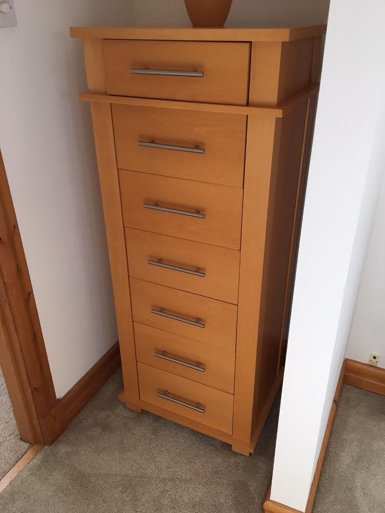 Next Furniture Tall Chest of Drawers Bedroom in Glenrothes, Fife
