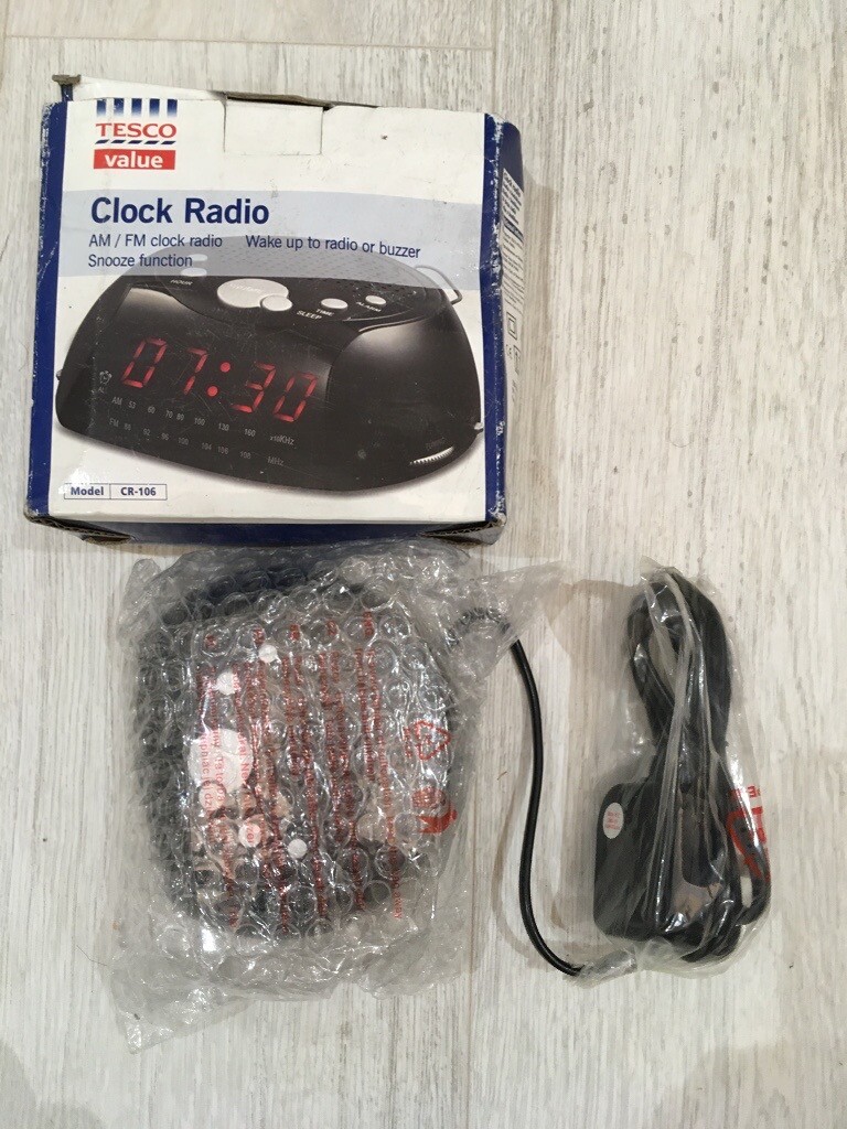 New Tesco Clock Radio Model CR106 in North Shields, Tyne and