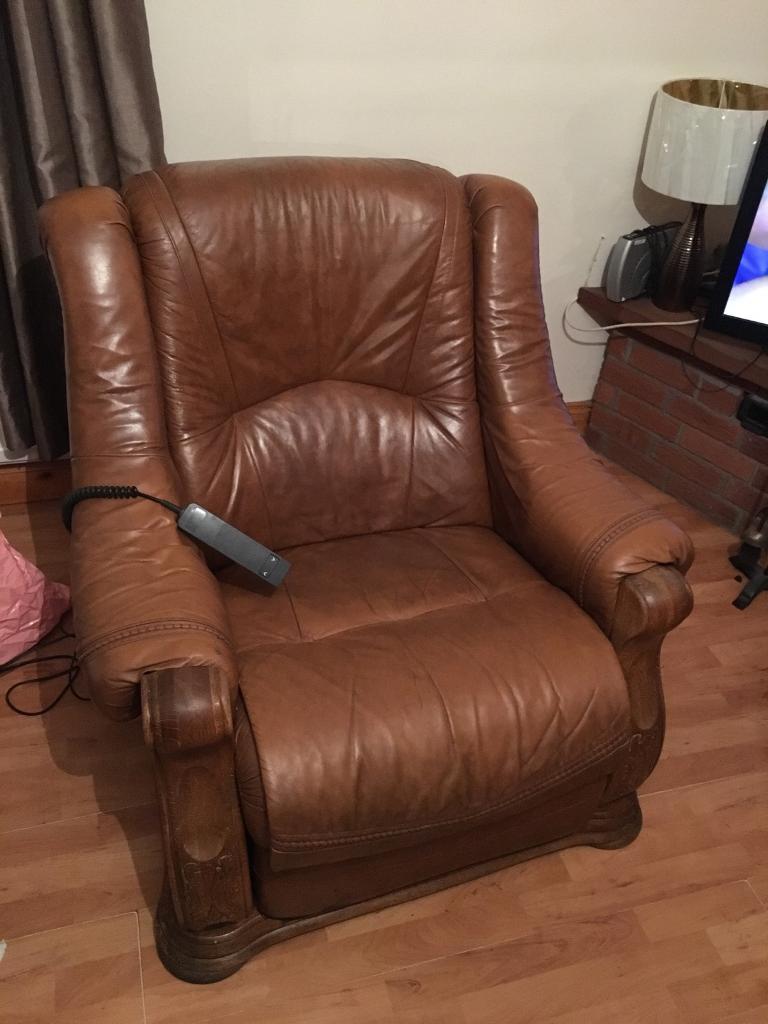 Recliner leather armchair in Ballymena, County Antrim Gumtree