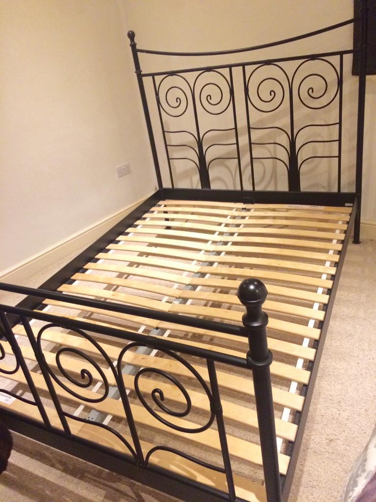 Ikea Double Metal Bed Frame in Stroud, Gloucestershire Gumtree